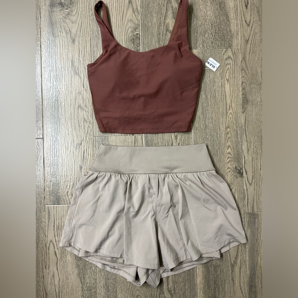 NWT Ribbed Crop Top